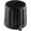 Mentor 4311.4131 4311.4131 otočný knoflík s ukazatelem černá (Ø x v) 20 mm x 17 mm 1 ks