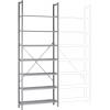 Manuflex RA3171.9006 základní modul regálu oddělení , (š x v x h) 1250 x 3000 x 700 mm, ocelová podlaha