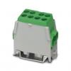 Phoenix Contact Svorkovnice 3071359, řada: UDB 2X25/16 GN, 400V Zelená 25mm² 1 Šroubová Phoenix Contact Svorkovnice 3071359, řada: UDB 2X25/16 GN, 400V Zelená 25mm² 1 Šroubová