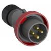 Amphenol Industrial Průmyslový napájecí konektor, řada: Easy & Safe, IP67, Kabel, formát pólů: 3P+PE, orientace těla: