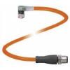 Pepperl+Fuchs V3-WM-E2-OR1M-POC-V11-G upravený zástrčkový konektor pro senzory - aktory, 293719, piny: 3, 3, 1 m, 1 ks