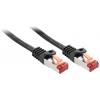LINDY 47373 RJ45 síťové kabely, propojovací kabely CAT 6 S/FTP 1.50 m černá 1 ks LINDY 47373 RJ45 síťové kabely, propojovací kabely CAT 6 S/FTP 1.50 m černá 1 ks