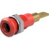 Staubli Testovací zásuvka, 4 mm, 30V ac, 25A, Červená, Vnitřní Jazýček, materiál kontaktu: Slitina měď-zinek, pokovení Staubli Testovací zásuvka, 4 mm, 30V ac, 25A, Červená, Vnitřní Jazýček, materiál kontaktu: Slitina měď-zinek, pokovení