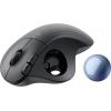 Logitech ERGO M575S myš, přenos Bluetooth®, 5 tlačítko, 2000 dpi, grafit, modrá (metalíza)