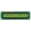 FC1601B00-FHYYBW-51SE podsvícení LED Zelená, Žlutá Fordata 1 řádek po 16 znacích FC1601B00-FHYYBW-51SE podsvícení LED Zelená, Žlutá Fordata 1 řádek po 16 znacích
