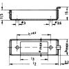 Telegartner Pouzdro PCB, řada: B0301 Vnější, počet kontaktů: 1, počet řad: 1, orientace těla: Rovný, Povrch, materiál Telegartner Pouzdro PCB, řada: B0301 Vnější, počet kontaktů: 1, počet řad: 1, orientace těla: Rovný, Povrch, materiál