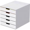 Durable VARICOLOR MIX 5 - 7625 762527 box se zásuvkami světle šedá DIN A4, DIN C4 , Folio , Letter Počet zásuvek: 5