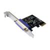 Longshine Technology Europe Parallel PCI Express Card 1 port paralelní zásuvná karta PCIe