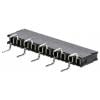 Patice PCB, řada: BCS, orientace těla: Rovný, rozteč: 2.54 mm Deska-deska, počet kontaktů: 10, počet řad: 1, Průchozí Patice PCB, řada: BCS, orientace těla: Rovný, rozteč: 2.54 mm Deska-deska, počet kontaktů: 10, počet řad: 1, Průchozí