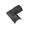 Rohová přípojka lišty GOOBAY 90781 Black