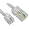 Telefonní kabel Vnější, Bílá RS PRO RJ11 Vnější RJ45 10 m Telefonní kabel Vnější, Bílá RS PRO RJ11 Vnější RJ45 10 m