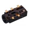 Jack zásuvka 3,5 mm stereo SMD, 4 póly, pouzdro PS
