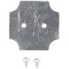 Hammond Electronics Mounting plate (d x š) 41 mm x 40.50 mm pozinkovaná ocel 1 ks Hammond Electronics Mounting plate (d x š) 41 mm x 40.50 mm pozinkovaná ocel 1 ks