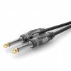 Sommer Cable HBA-6M-0150 jack audio kabel [1x jack zástrčka 6,3 mm (mono) - 1x jack zástrčka 6,3 mm (mono)] 1.50 m černá