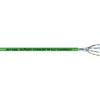 Lapp Cat7 Ethernetové kabely, Zelená, Polyvinylchlorid, 125V 100 m, typ pláště: Pocínovaný opletený drát z měděné