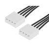 Kabelové sestavy 3 300 mm Vnitřní, řada: 219664 Molex KKK 396 3 Vnitřní KKK 396