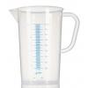 Laboratorní odměrka, Polypropylen, kapacita: 1L RS PRO Laboratorní odměrka, Polypropylen, kapacita: 1L RS PRO