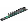 Wera 9608 Nuss-Magnetleiste B Impaktor Imperial 1 sada nástrčných klíčů, palcový , 3/8 , 10dílná, 05005452001
