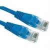RS PRO Cat5e Ethernetové kabely, Modrá, Polyvinylchlorid, A: RJ45, 300V 1 m Vnější, B: RJ45 Vnější, typ pláště: UTP