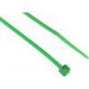 Stahovací páska Nerozpojitelné 203 mm 2.5mm Zelená Nylon 66 RS PRO