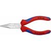 Knipex 30 25 140 pro elektroniku a jemnou mechaniku ploché jehlové kleště rovné chrom-vanadová elektrikářská ocel 140 mm