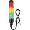 TRU COMPONENTS kombinované signalizační zařízení HBJD-50C/SW/RYG/24V/Y...