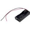 TRU COMPONENTS BH-421-3A bateriový držák 2x AAA kabel TRU COMPONENTS BH-421-3A bateriový držák 2x AAA kabel