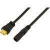 DC zásuvka 2,5/5,5 mm pro XT60 kabel, 0,5 m TC-13619300 černá TRU COMPONENTS Množství: 1 ks DC zásuvka 2,5/5,5 mm pro XT60 kabel, 0,5 m TC-13619300 černá TRU COMPONENTS Množství: 1 ks