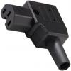 RS PRO Konektor IEC C15, orientace těla: Úhlový, Kabel, 250V 10A RS PRO Konektor IEC C15, orientace těla: Úhlový, Kabel, 250V 10A