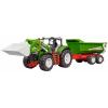 bruder Traktor ROADMAX s čelním nakladačem a klopným přívěškem hotový model Model zemědělského stroje bruder Traktor ROADMAX s čelním nakladačem a klopným přívěškem hotový model Model zemědělského stroje