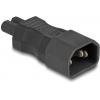 Delock 80469 síťový adaptér IEC C7 zásuvka - zástrčka C14 černá 0 mm 1 ks Bag Delock 80469 síťový adaptér IEC C7 zásuvka - zástrčka C14 černá 0 mm 1 ks Bag