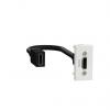 Schneider Electric Konektor HDMI, číslo řady: Unica, 45 mm Vnitřní, počet kontaktů: 2, orientace těla: Rovný Schneider Electric Konektor HDMI, číslo řady: Unica, 45 mm Vnitřní, počet kontaktů: 2, orientace těla: Rovný