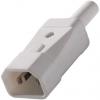 RS PRO Konektor IEC C14, orientace těla: Rovný, Kabel Vnější, 250V 10A RS PRO Konektor IEC C14, orientace těla: Rovný, Kabel Vnější, 250V 10A