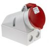 MENNEKES Zásuvka, IP44, Nástěnná barva Červená, 32A 7, 415V MENNEKES Zásuvka, IP44, Nástěnná barva Červená, 32A 7, 415V