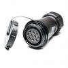 Kulatý konektor, počet kontaktů: 10, Kabel RS PRO, pohlaví kontaktu: Vnitřní, orientace těla: Rovný Zásuvka, řada: SP29
