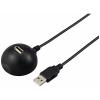 Renkforce USB kabel USB 2.0 USB-A zástrčka, USB-A zásuvka 1.50 m černá Dokovací stanice RF-5720418