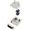 Amphenol L17DTZF15-RG+L77DA15SST sada D-SUB zásuvková lišta 180 ° Pólů... Amphenol L17DTZF15-RG+L77DA15SST sada D-SUB zásuvková lišta 180 ° Pólů...