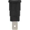 Electro PJP 3286-CD1-N bezpečnostní lisovaná zásuvka 4 mm černá 1 ks Electro PJP 3286-CD1-N bezpečnostní lisovaná zásuvka 4 mm černá 1 ks