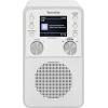 TechniSat DIGITRADIO 317 0001/3999 stolní rádio, DAB+, FM, FM, DAB+, Bluetooth, AUX, funkce alarmu, bílá