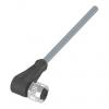 Kabel ovladače snímače, A: Vnitřní, A: Pravoúhlý 4, B: Bez koncovky, B: Neuzavřený, 250V 4, IP67, IP68, IP69K, řada: Kabel ovladače snímače, A: Vnitřní, A: Pravoúhlý 4, B: Bez koncovky, B: Neuzavřený, 250V 4, IP67, IP68, IP69K, řada: