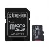 MicroSD MicroSDHC Průmyslová třída TLC Kingston, řada: SDCIT2 Třída 10, A1, UHS-I, U3 85 °C -40 °C