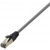 LogiLink CQ8022S RJ45 síťové kabely, propojovací kabely CAT 8.1 S/FTP 0.50 m světle šedá bez halogenů 1 ks LogiLink CQ8022S RJ45 síťové kabely, propojovací kabely CAT 8.1 S/FTP 0.50 m světle šedá bez halogenů 1 ks