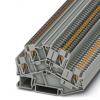 Phoenix Contact Svorkovnice s dvojitou úrovní 3210211, řada: PTTBS 2.5-PV, 500V Šedá 0.14mm², 4 mm² 2 Zásuvný IECEx/ATEX Phoenix Contact Svorkovnice s dvojitou úrovní 3210211, řada: PTTBS 2.5-PV, 500V Šedá 0.14mm², 4 mm² 2 Zásuvný IECEx/ATEX