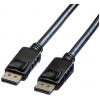 Roline DVI kabel DVI-D 18 + 1 pól Zástrčka, Zástrčka HDMI-A 10.00 m če...