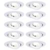 Paulmann 99996 vestavné svítidlo, LED, 4.8 W, bílá (matná) Paulmann 99996 vestavné svítidlo, LED, 4.8 W, bílá (matná)