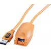 Tether Tools USB kabel USB 3.2 Gen1 (USB 3.0 / USB 3.1 Gen1) USB-A zástrčka, USB-A zásuvka 5.00 m oranžová CU3017