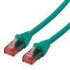 Roline Kat6 Ethernetové kabely, Zelená, Nízko dýmivý bezhalogenový 1 m 8, typ pláště: Nestíněný Nestíněný Roline Kat6 Ethernetové kabely, Zelená, Nízko dýmivý bezhalogenový 1 m 8, typ pláště: Nestíněný Nestíněný