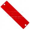 Filtrační sklo FS1977AC-RT, červené, 90 × 25 × 1,8 mm