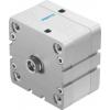 Pneumatický kompaktní válec, řada: ADN 536363 Dvojčinný ADN-80-10-I-P-A, vývrt: 80 mm Festo, délka: 10 mm
