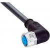 Kabel ovladače snímače, A: Vnitřní, A: M8 4, B: Bez koncovky, 60V, IP65, IP66K, IP67, řada: YG8U14 SICK 5 m